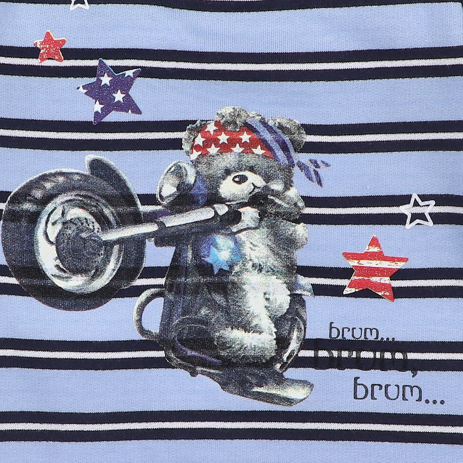 Bluza dresowa chłopięca w paski