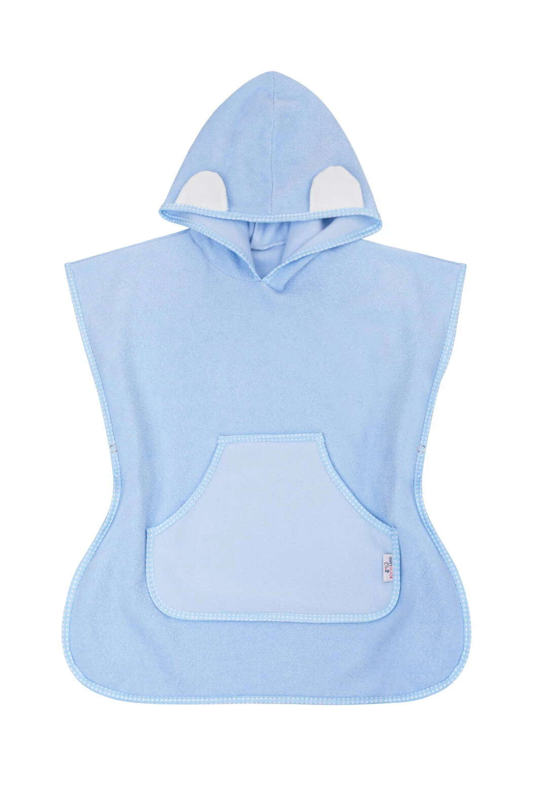 Ponczo okrycie Kąpielowe - Niebieskie