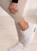 Legginsy Ciążowe Ocieplane - Cappuccino