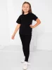T-shirt Basic Kids - Czarny