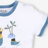 T-shirt niemowlęcy Piraci z bawełny organicznej dla chłopca
