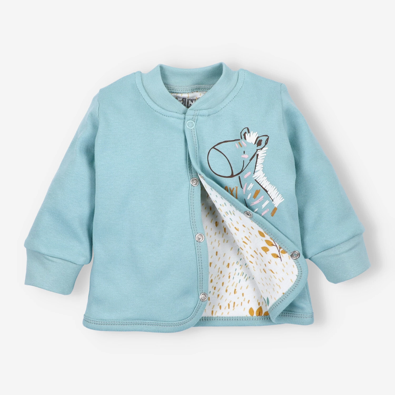 Bluza niemowlęca Giraffe z bawełny organicznej dla dziewczynki