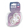 Smoczek dynamiczny Lov Night&Day Hippo Girl girl 0-3m