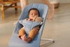 BABYBJORN - leżaczek BLISS Woven, Petal Quilt, Niebieski
