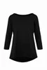Bluzka/tunika ciążowa i do karmienia Mommy czarna