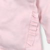 Różowa bluza niemowlęca FUN IN THE SUN z bawełny organicznej dla dziewczynki