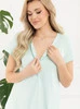 Koszula ciążowa Sunny Midi - Mint