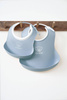 BABYBJORN - zestaw śliniaków mały/duży - Powder Blue