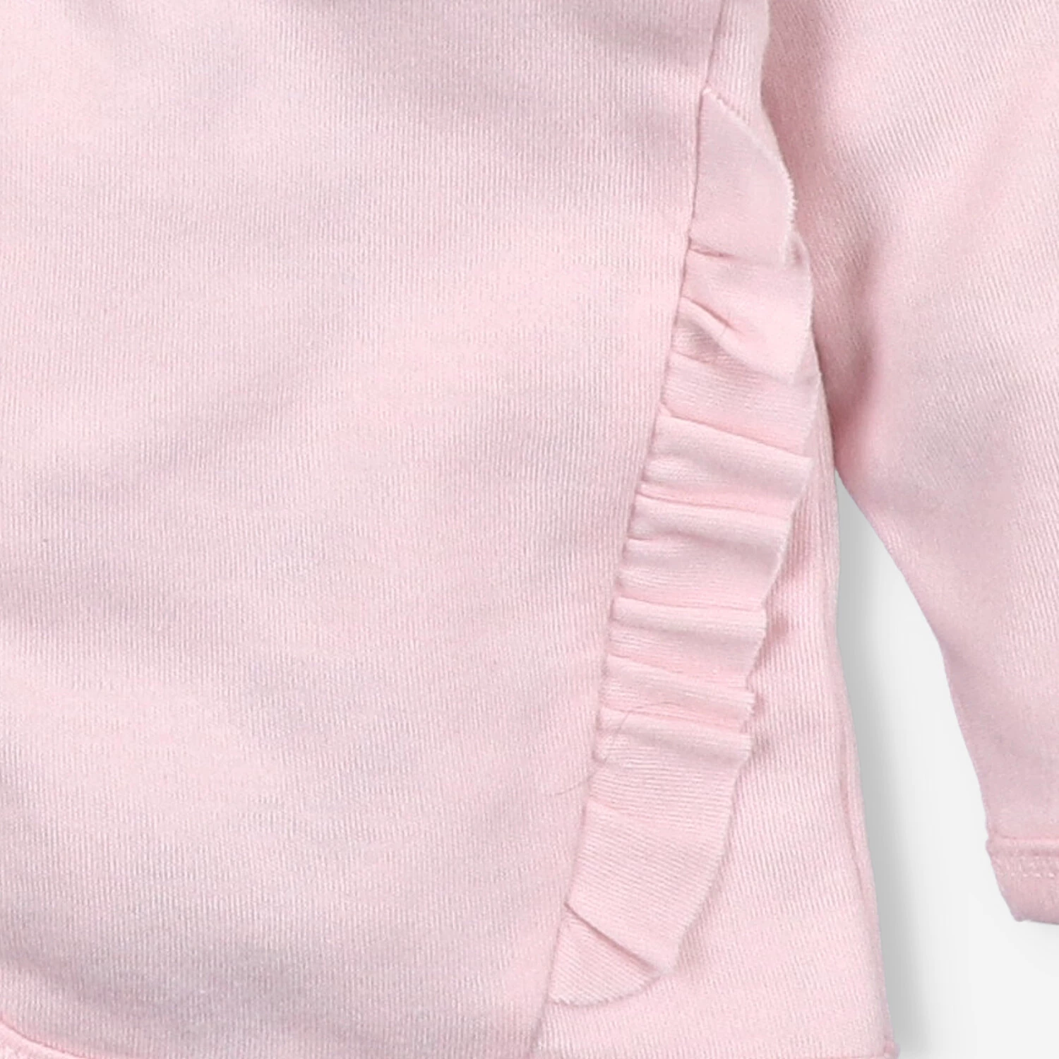 Różowa bluza niemowlęca Fun In The Sun z bawełny organicznej dla dziewczynki