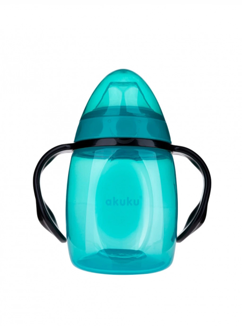 Akuku Bidon Niekapek Z Miękkim Ustnikiem Niebieski