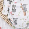 Body kopertowe SŁODKA KOALA z bawełny organicznej
