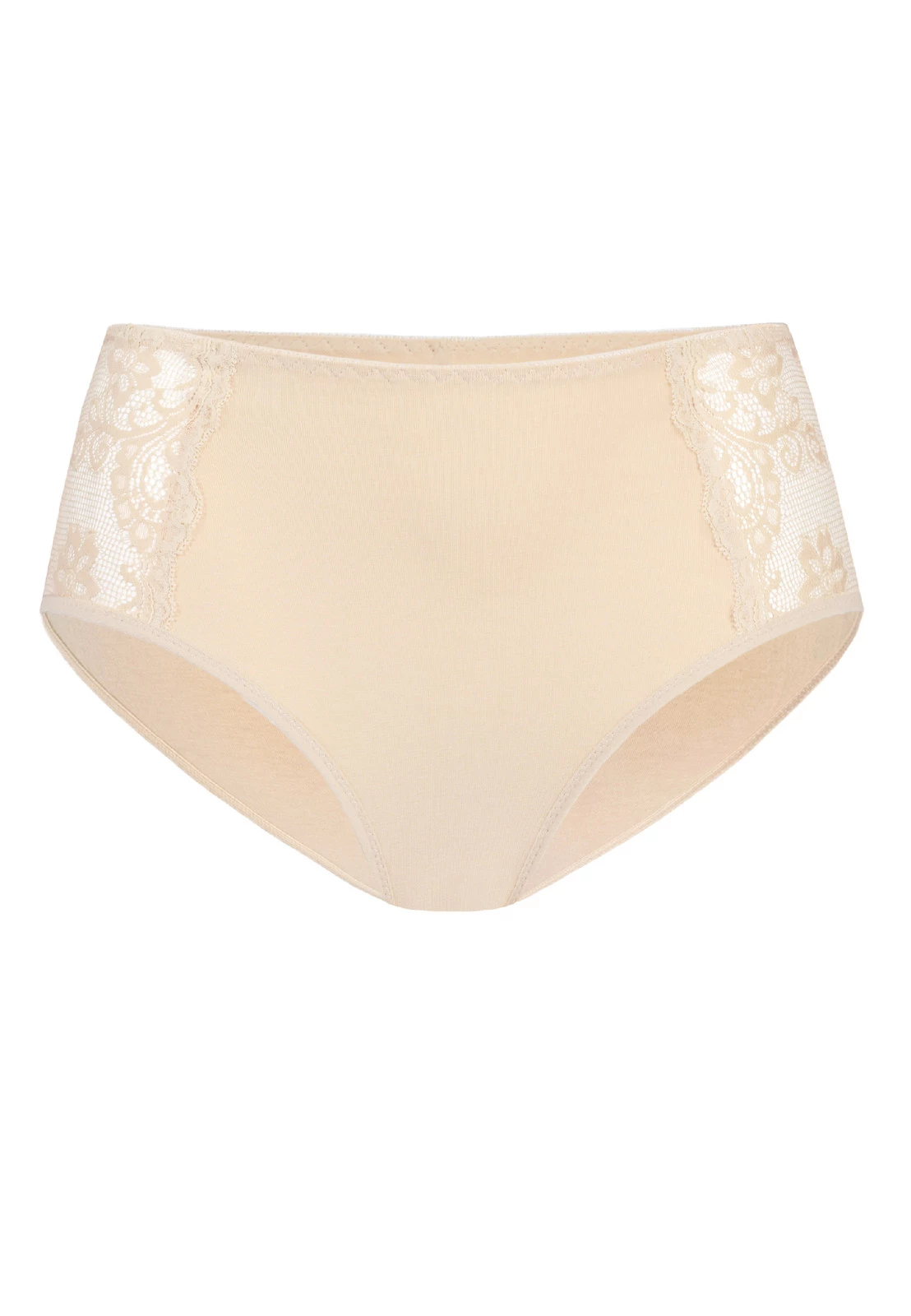 Majtki Bawełniane wysokie Anastasia Beżowe