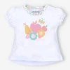 T-shirt niemowlęcy COLORFUL FRUITS z bawełny organicznej dla dziewczynki