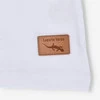 T-shirt Dziewczęcy Z Krótkim Rękawem Syrenka Biały
