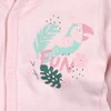 Różowa bluza niemowlęca Fun In The Sun z bawełny organicznej dla dziewczynki