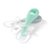Babyono Łyżeczki Ergonomiczne Dla Dzieci - Mięta i Szary
