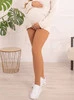 Legginsy Ciążowe Ocieplane - Camel