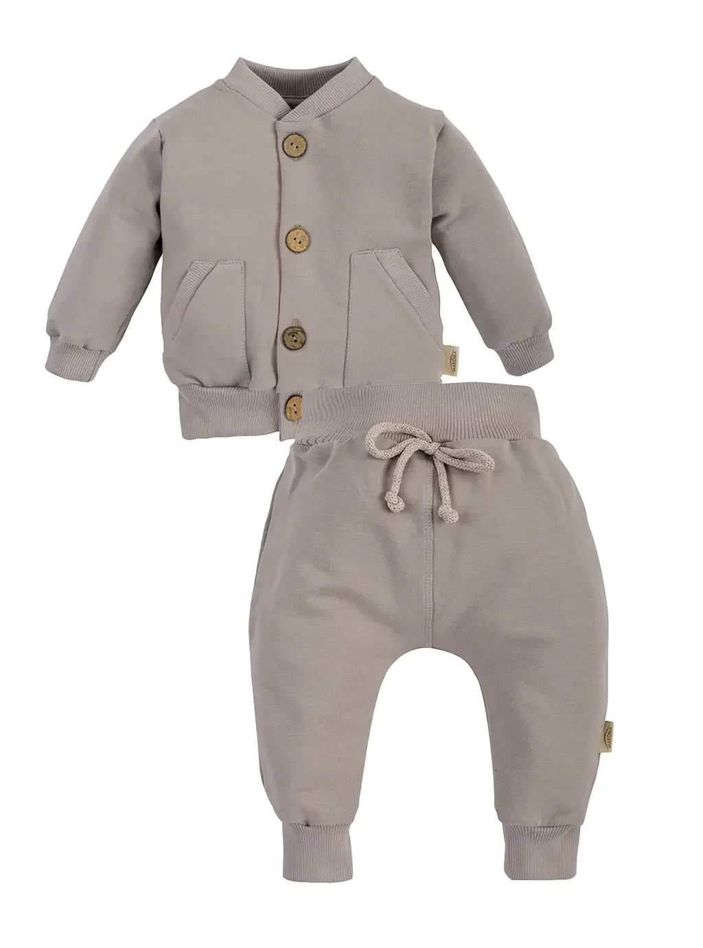 Komplet Niemowlęcy Dres Joy - Stone