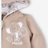 Bluza niemowlęca Zoo z bawełny organicznej dla chłopca