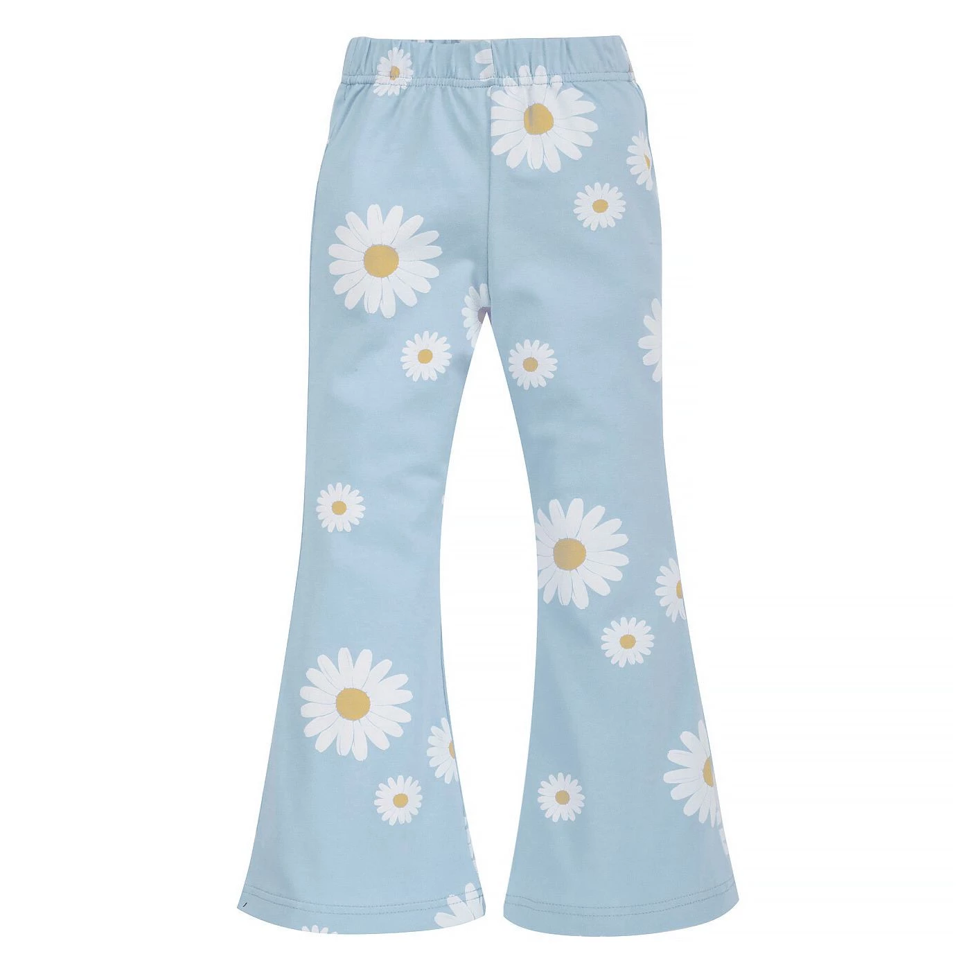 Legginsy Dziewczęce Dzwony Daisy Stokrotki Niebieskie