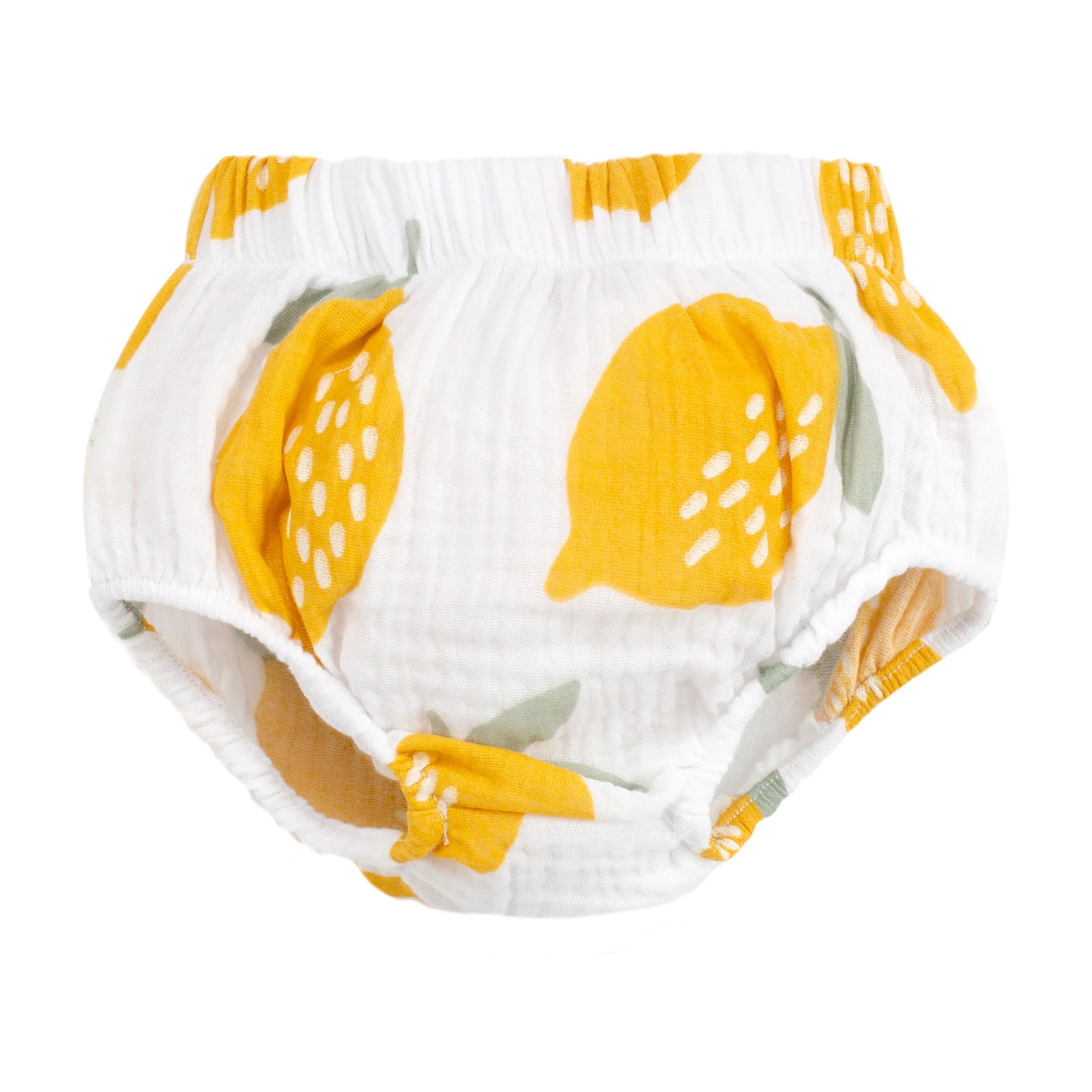 Bloomersy muslin LEMONS écru,cytryny