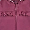 Bluza niemowlęca Wesoła Panda z bawełny organicznej dla dziewczynki