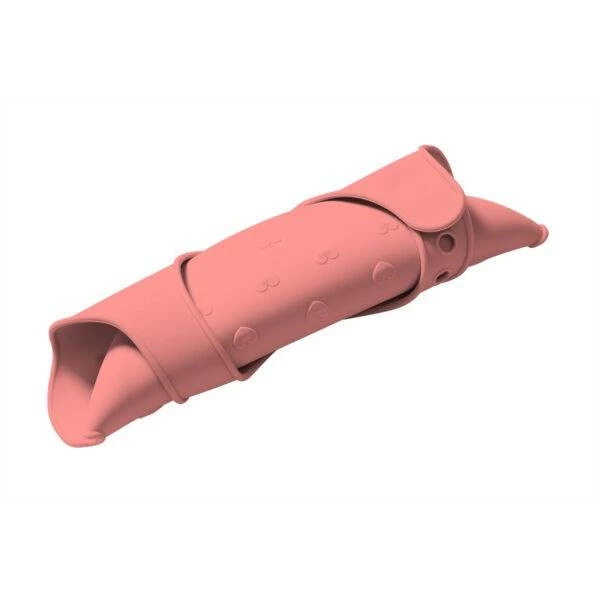 Babyono Śliniak Z Regulowanym Zapięciem - Serduszka