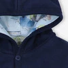Bluza niemowlęca Samoloty z bawełny organicznej dla chłopca