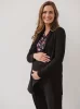 Kardigan ciążowy Mama Wrap Czarny
