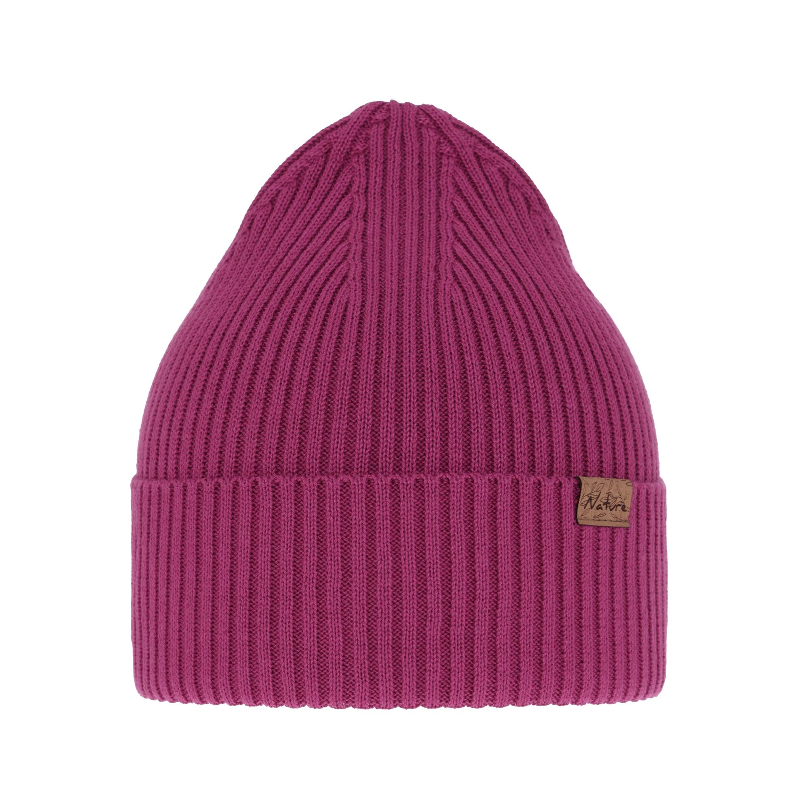 Czapka damska zimowa, wiosenna, z bawełną, różowa, Messina