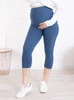 Legginsy Ciążowe Rybaczki - Indygo