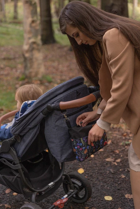 Sensillo Organizer Do Wózka Szary Żurawie