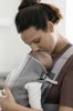BABYBJORN MINI 3D Jersey – nosidełko, Jasny szary