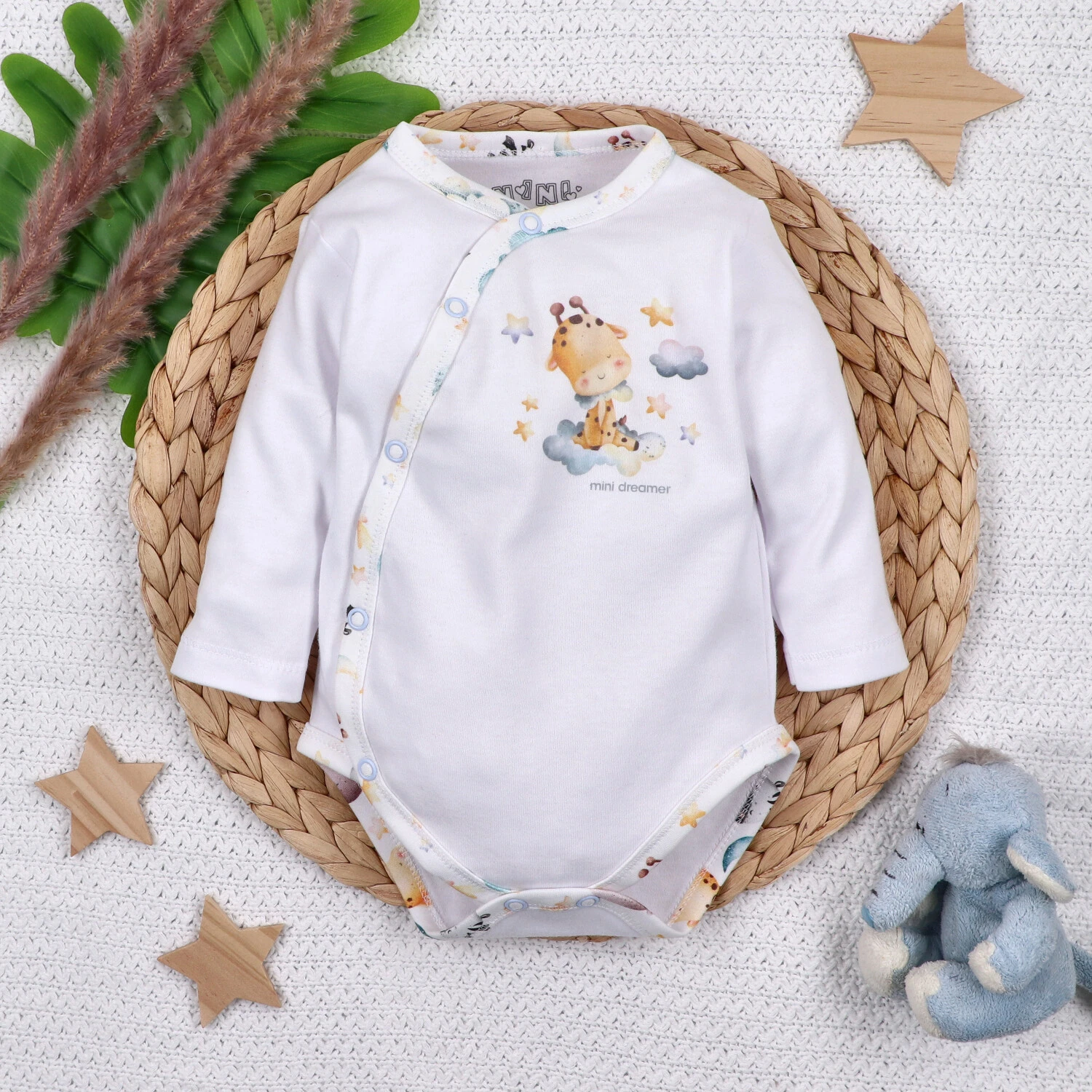 Body kopertowe LITTLE DREAMERS z bawełny organicznej