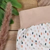 Półśpiochy niemowlęce z bawełny organicznej prostokąty