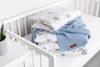 Sensillo Kocyk Bambusowo-Bawełniany 80x100 Baby Blue