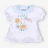 T-shirt niemowlęcy SUNNY z bawełny organicznej dla dziewczynki