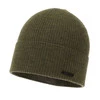 Czapka jesienna, wiosenna męska, khaki, 100% wełniana merino Fleur