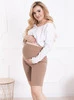Legginsy Ciążowe Kolarki - Camel