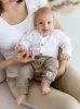 Koszulobody Niemowlęce DR Just Muslin - Milk