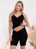Legginsy Ciążowe Kolarki Gaja - Czarne