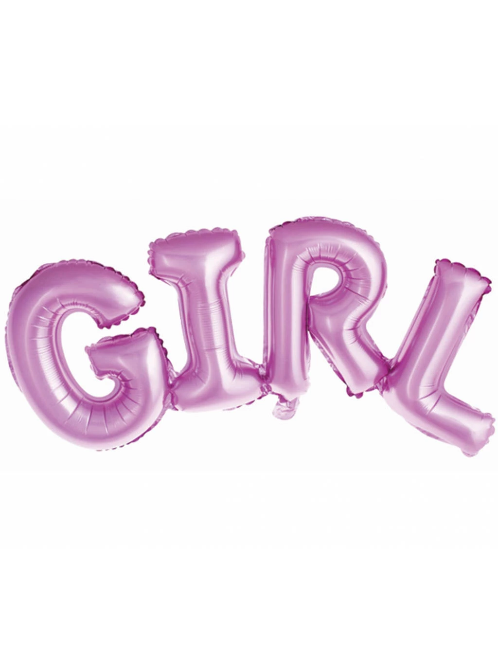 Balon Foliowy Napis GIRL 73cm - różowy