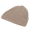 Czapka i komin dla dziewczynki, zimowy komplet, bezszwowy, fioletowy, 100% wełniany merino, Silena