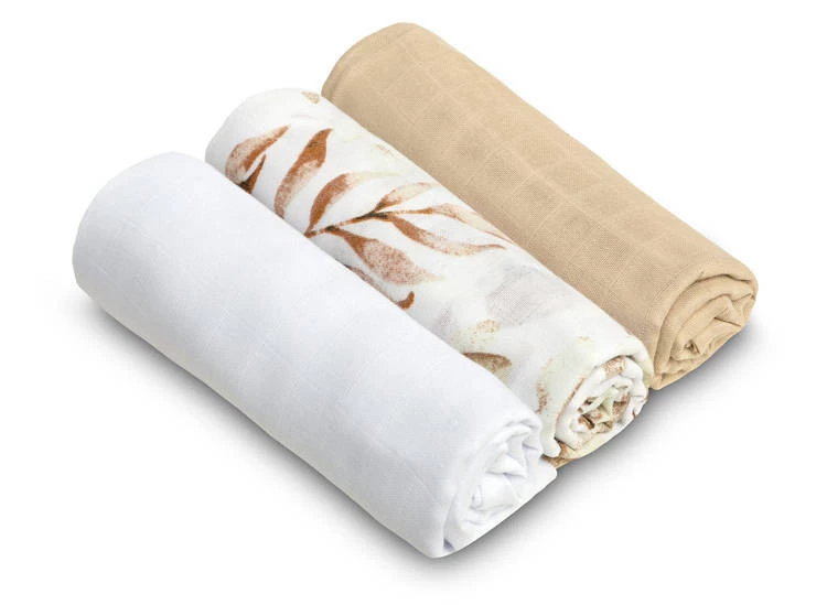 Sensillo Pieluszki Muślinowe 70x80 - beżowe