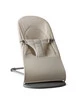 BABYBJORN - leżaczek BALANCE SOFT WOVEN/JERSEY Tri Fabric, Piaskowoszary