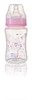 Babyono Butelka Szerokootworowa 240ml Sowy Różowa