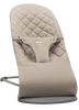 BABYBJORN - leżaczek BLISS Woven, Piaskowoszary + Zabawka Googly Eyes