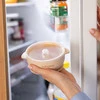 Babyono miseczka z przyssawką i przykrywką sylikonową - beżowy