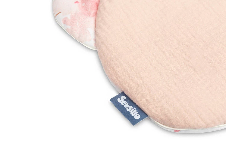 Sensillo Komplet Muślinowy Do Wózka Wróżki Różowy