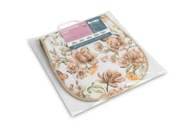 Sensillo Wkładka Do Wózka Velvet Skwer Beżowy